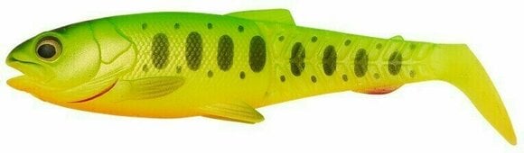 Isca de borracha Savage Gear Craft Cannibal Paddletail Firetiger 10,5 cm 12 g - 1