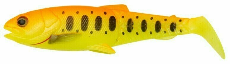 Esca siliconica Savage Gear Craft Cannibal Paddletail Golden Ambulance 10,5 cm 12 g