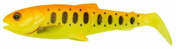 Rubber Lure Savage Gear Craft Cannibal Paddletail Golden Ambulance 10,5 cm 12 g - 1