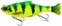 Wobbler de pesca Savage Gear 3D Hard Pulsetail Roach Firetiger 13,5 cm 40 g Wobbler de pesca