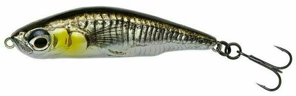Fishing Wobbler Savage Gear 3D Sticklebait Pencil Ayu Green Silver 5,5 cm 7 g - 1
