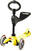Barn Sparkcykel / Trehjuling Micro Mini Deluxe 3v1 Yellow Barn Sparkcykel / Trehjuling