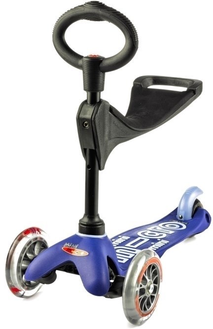 Barn Sparkcykel / Trehjuling Micro Mini Deluxe 3v1 Blue Barn Sparkcykel / Trehjuling