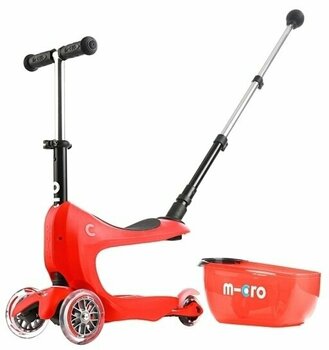 Kid Scooter / Tricycle Micro Mini2go Deluxe Plus Red Kid Scooter / Tricycle - 1