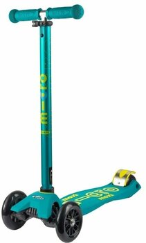 Barn Sparkcykel / Trehjuling Micro Maxi Deluxe Petrol Green Barn Sparkcykel / Trehjuling - 1