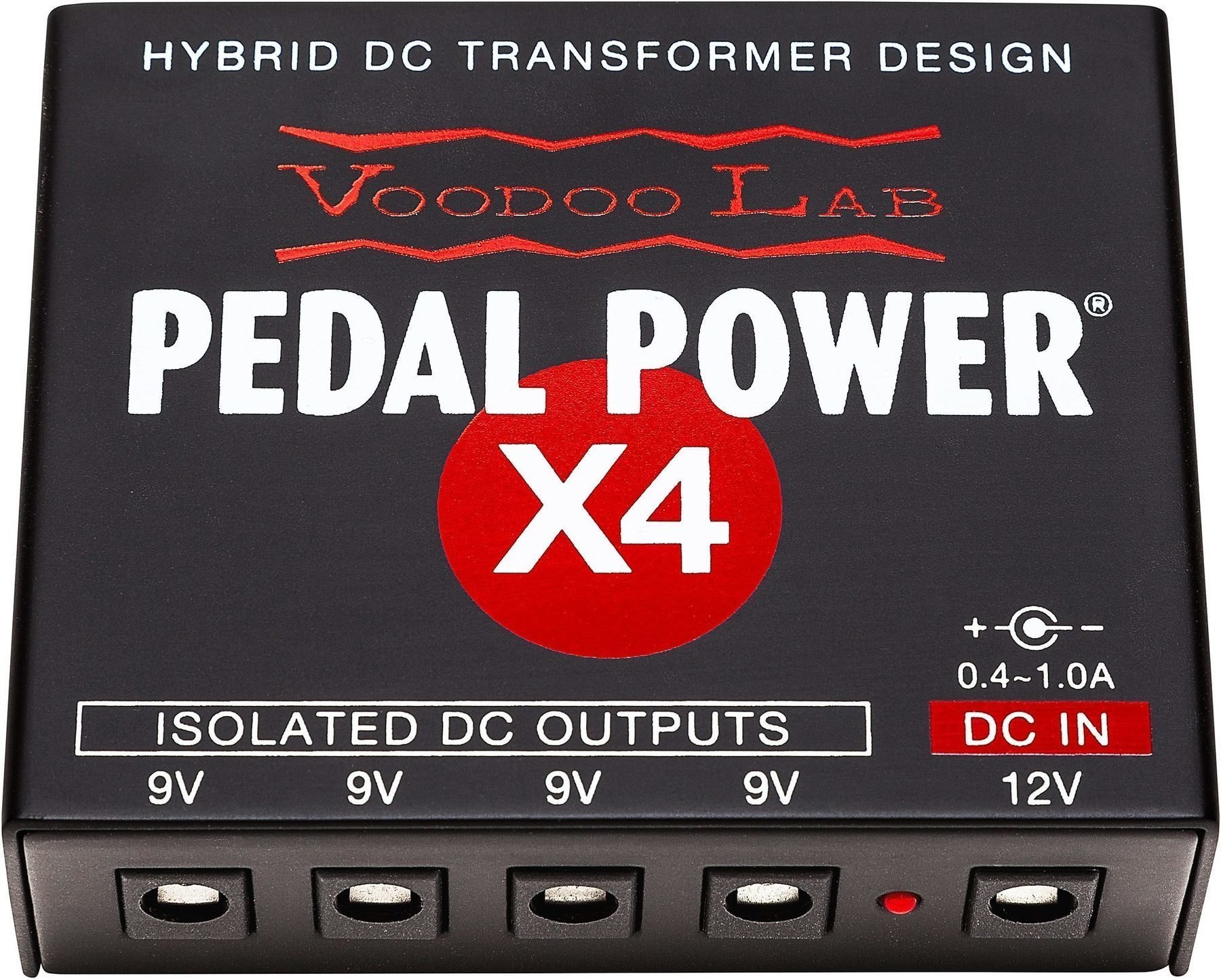 Adaptateur d'alimentation Voodoo Lab Pedal Power X4 Adaptateur d'alimentation