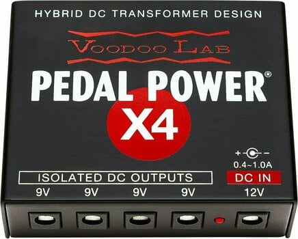 Strömförsörjningsadapter Voodoo Lab Pedal Power X4 Strömförsörjningsadapter - 1