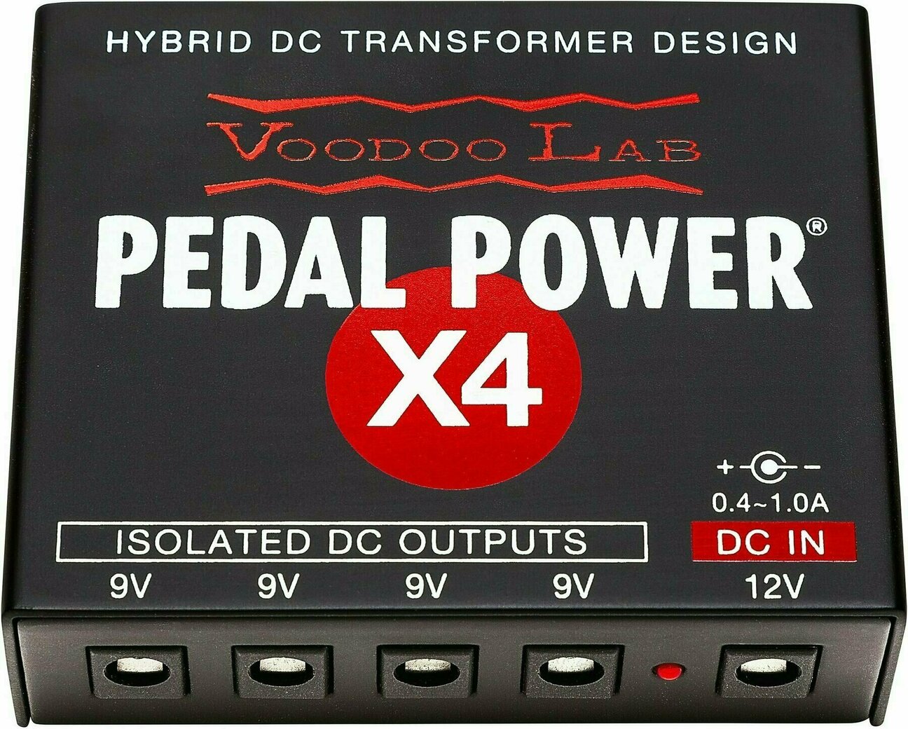 ギター VOODOO LAB Pedal Power X4 Voodoo Lab Pedal Power X4 Zasilacz - Muziker