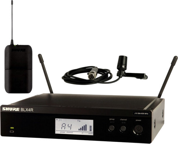 Set Microfoni Wireless Lavalier Shure BLX14RE/CVL-H8E