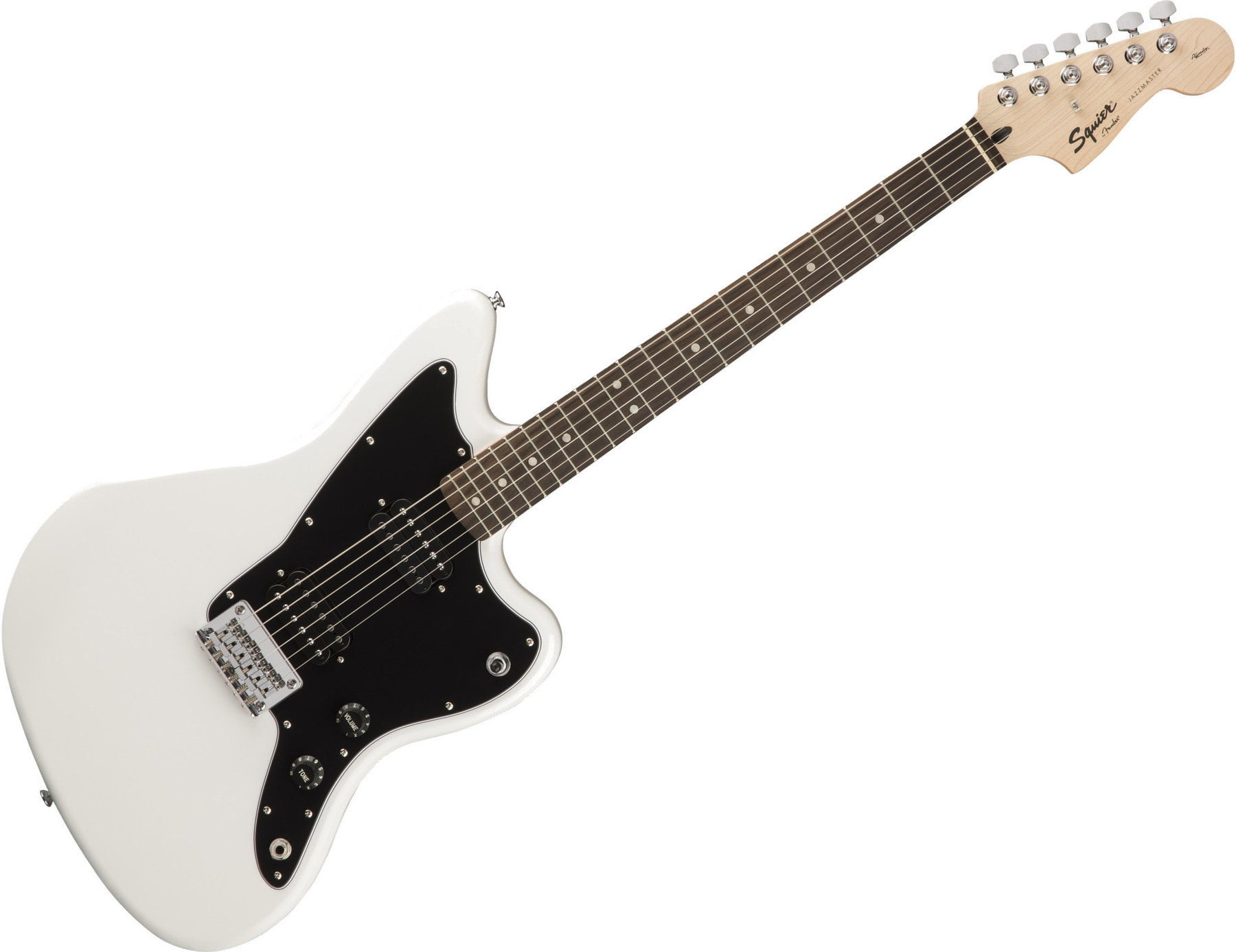 Electric guitar Fender Squier Affinity Series Jazzmaster HH IL Arctic White
