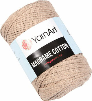 Cable Yarn Art Macrame Cotton 2 mm 753 Beige - 1
