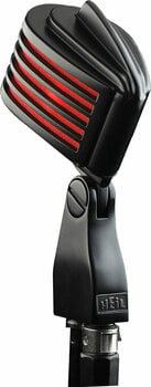 Retro Microphone Heil Sound The Fin Black Body Red LED Retro Microphone - 1