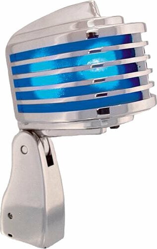 Retro Microphone Heil Sound The Fin Chrome Body Blue LED Retro Microphone