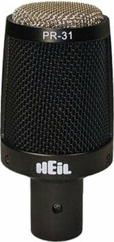 Microfone para Tom Heil Sound PR31 Black Short Body Microfone para Tom - 1