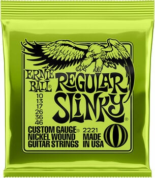 Struny pre elektrickú gitaru Ernie Ball 2221 Regular Slinky - 1