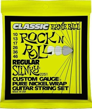 Struny pro elektrickou kytaru Ernie Ball 2251 Classic Regular Slinky - 1