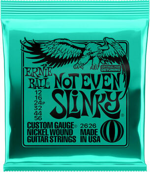 E-guitar strings Ernie Ball 2626 Not Even Slinky - 1