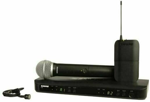 Wireless Handheld Microphone Set Shure BLX1288E/W85 K3E: 606-630 MHz - 1
