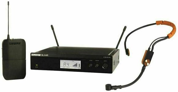 Système sans fil avec micro serre-tête Shure BLX14RE/SM31 H8E: 518-542 MHz - 1