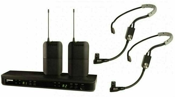 Draadloos Headset-systeem Shure BLX188E/SM35 H8E: 518-542 MHz - 1