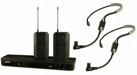 Set Microfoni Wireless ad Archetto Shure BLX188E/SM35 M17: 662-686 MHz - 1