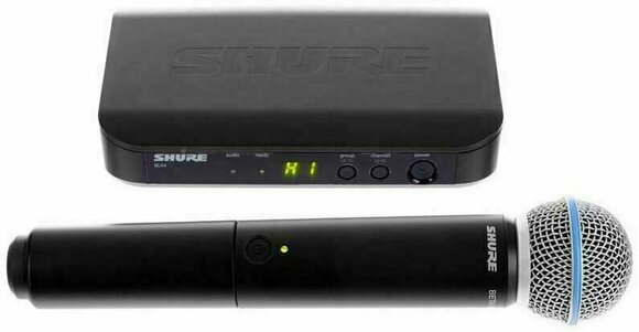 Ručný bezdrôtový systém, handheld Shure BLX24E/B58 K3E: 606-630 MHz - 1