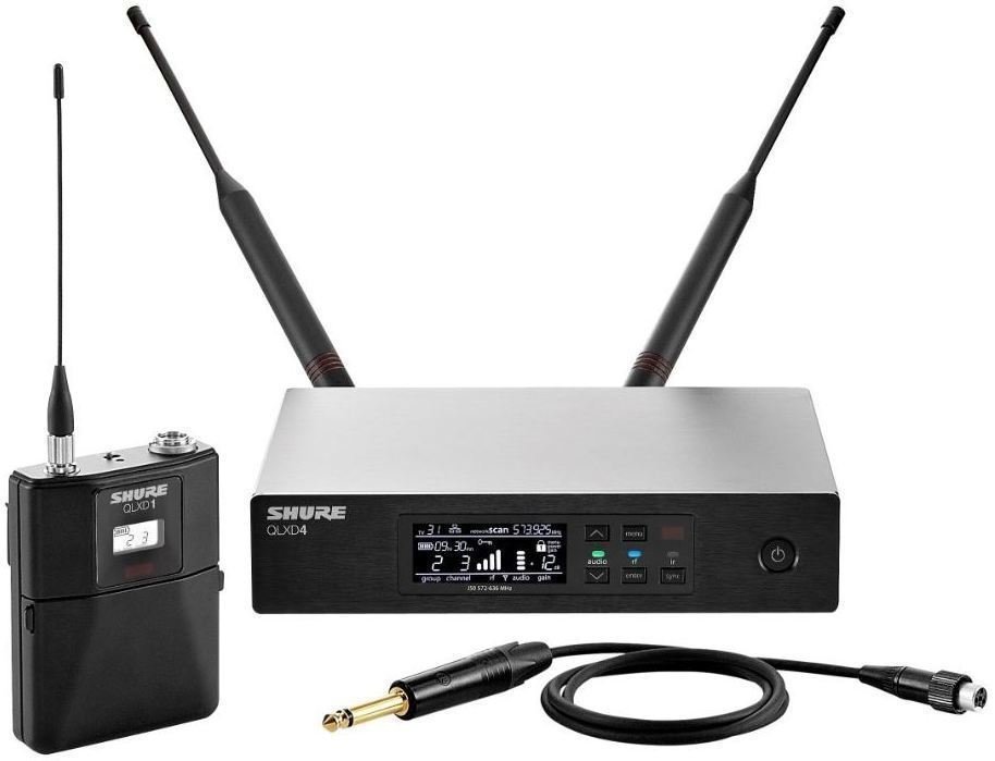 Wireless System for Guitar / Bass Shure QLXD14E H51: 534-598 MHz