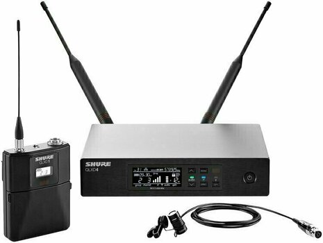 Set Microfoni Wireless per Strumenti Shure QLXD14E/85 H51: 534-598 MHz - 1