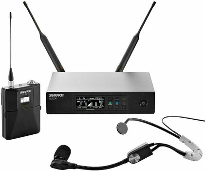 Draadloos Headset-systeem Shure QLXD14E/SM35 K51: 606-670 MHz - 1