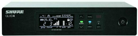 Empfänger für drahtlose Systeme Shure QLXD4E K51: 606-670 MHz - 1