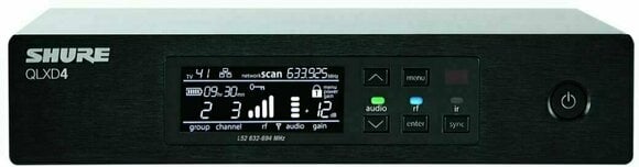 Δέκτης για Ασύρματα Συστήματα Shure QLXD4E L52: 632-694 MHz - 1