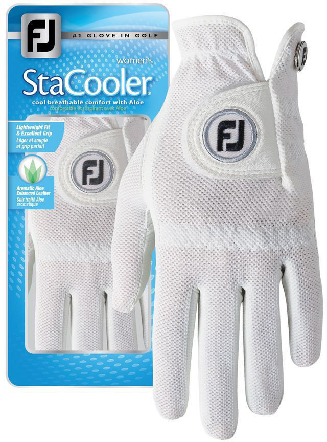 Gloves Footjoy StaCooler Womens Golf Glove White LH ML
