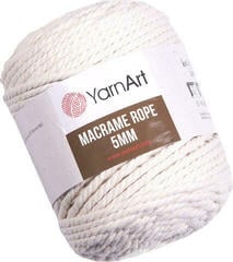 Cord Yarn Art Macrame Rope 5 mm 85 m 752 Light Beige Cord