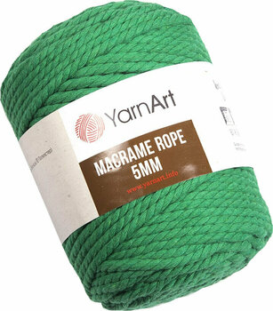 Šňůra  Yarn Art Macrame Rope 5 mm 759 Green - 1