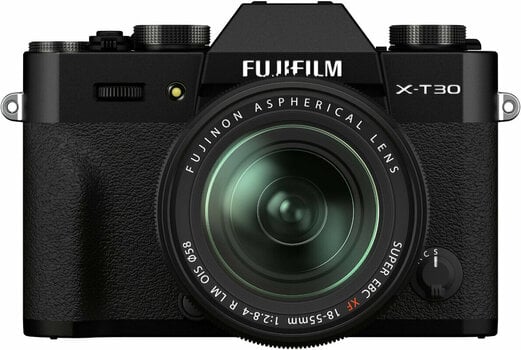 Peilitön kamera Fujifilm X-T30 II + Fujinon XF18-55 mm Black - 1