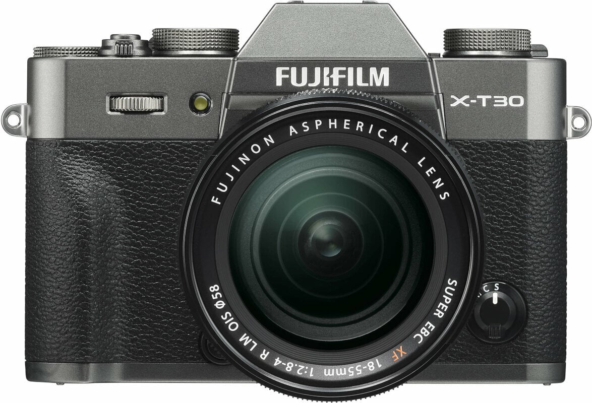 Tükör nélküli fényképezőgépek Fujifilm X-T30 II + Fujinon XF18-55 mm Silver