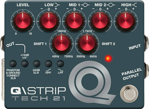 Bassguitar Effects Pedal Tech 21 QStrip - 1
