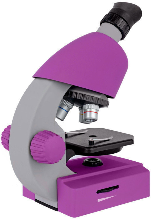 Microscopio Bresser Junior 40x-640x Microscope Violet