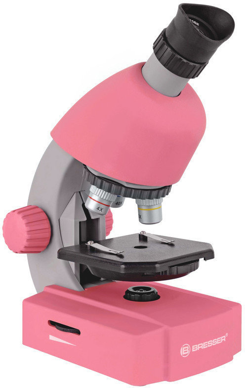 Microscope Bresser Junior 40x-640x Microscope Pink