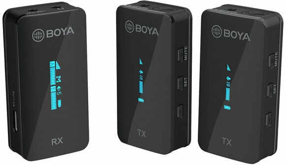 Безжична аудио система за камера BOYA BY-XM6-S2 - 1