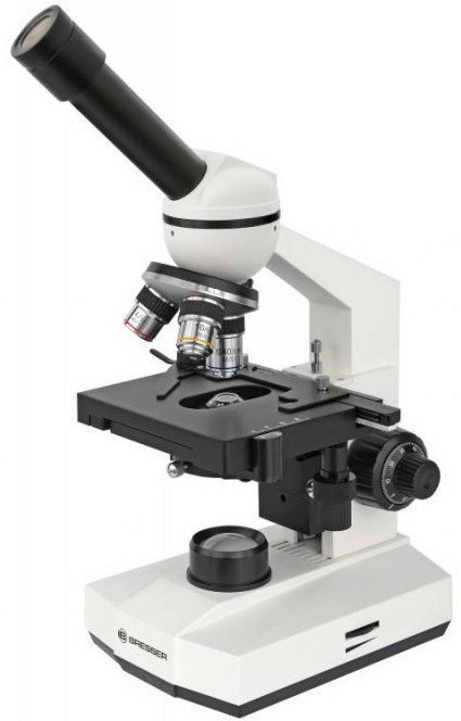 Microscópio Bresser Erudit Basic Mono 40x-400x Microscópio Microscópio