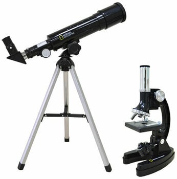 Teleskop Bresser National Geographic Set: 50/360 AZ Tele and 300x-1200x Micro - 1