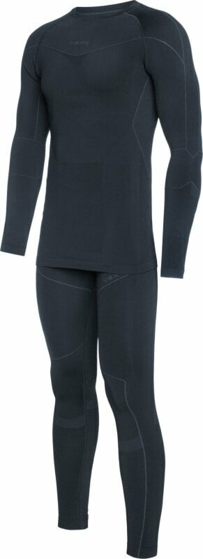 Sous-vêtements thermiques Viking Gary Bamboo Black 2XL Sous-vêtements thermiques