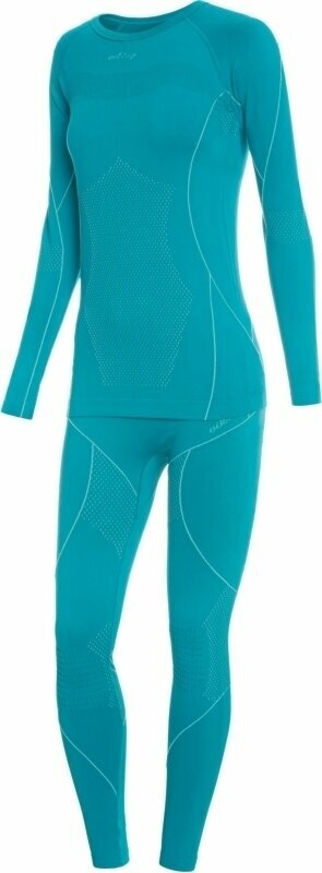 Thermal Underwear Viking Lotta Recycled Grass Green S Thermal Underwear