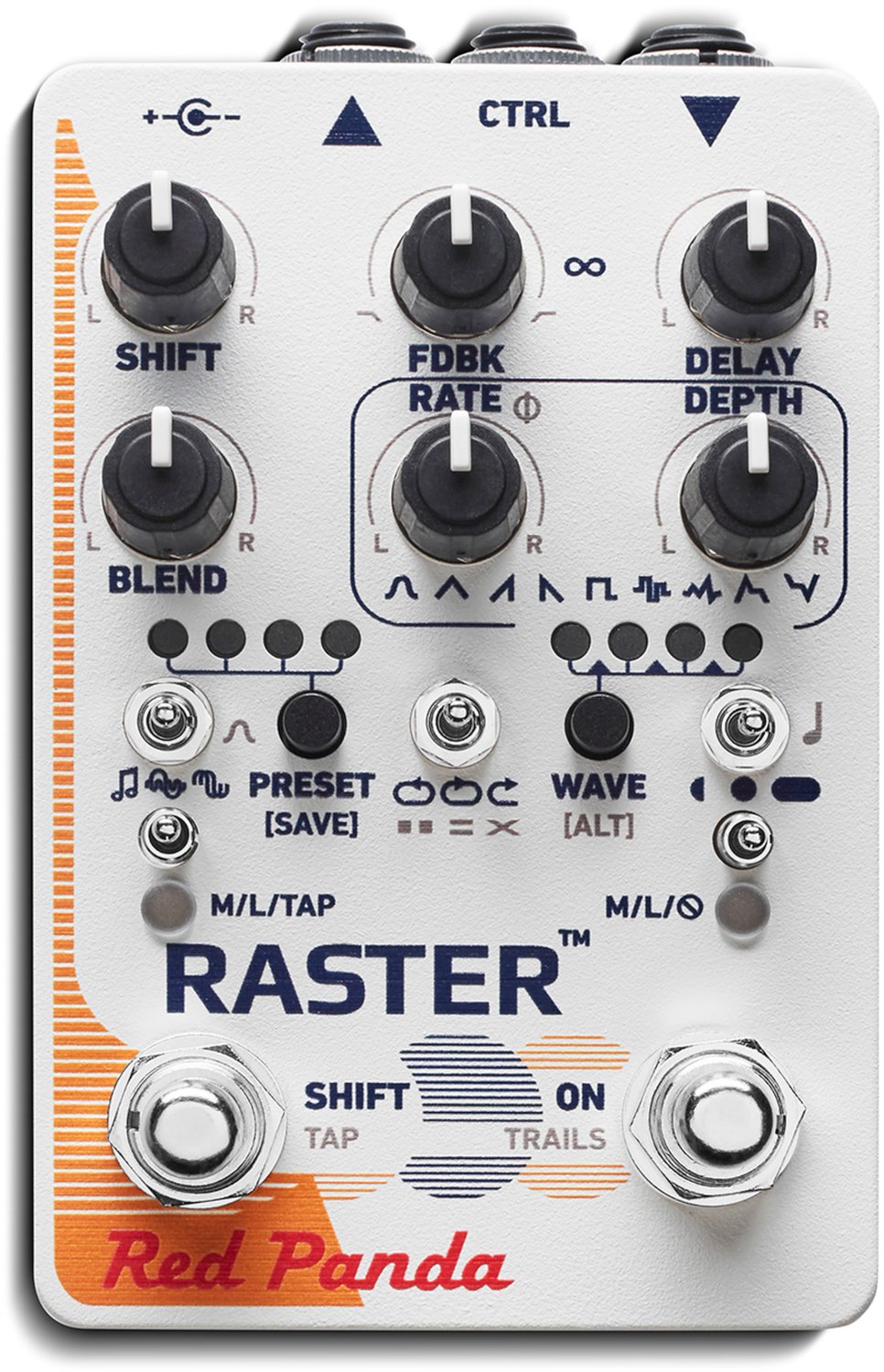 Red Panda Raster V2 Delay - Muziker