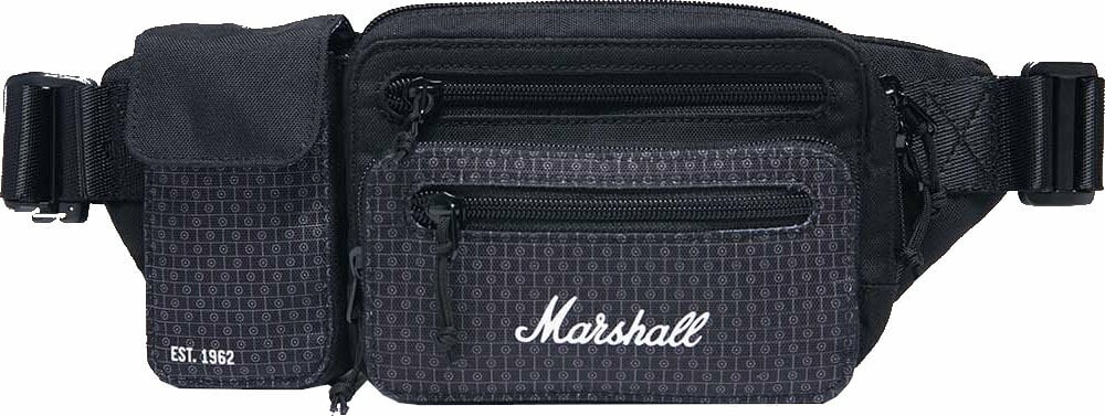Značka Marshall - Marshall Underground Belt Bag Black/White Ľadvinka Čierna