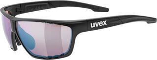 Okulary rowerowe UVEX Sportstyle 706 CV Black Mat/Outdoor Okulary rowerowe