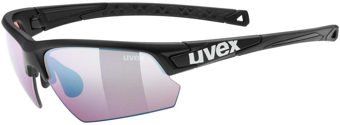 Óculos de ciclismo UVEX Sportstyle 224 Black Mat/Pink Óculos de ciclismo