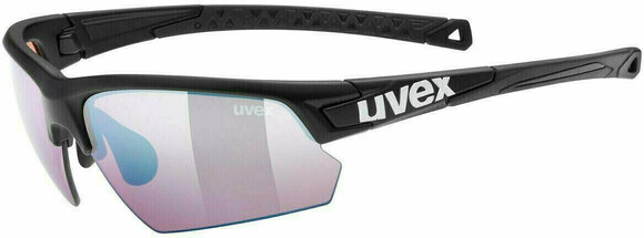 Óculos de ciclismo UVEX Sportstyle 224 Black Mat/Pink Óculos de ciclismo - 1