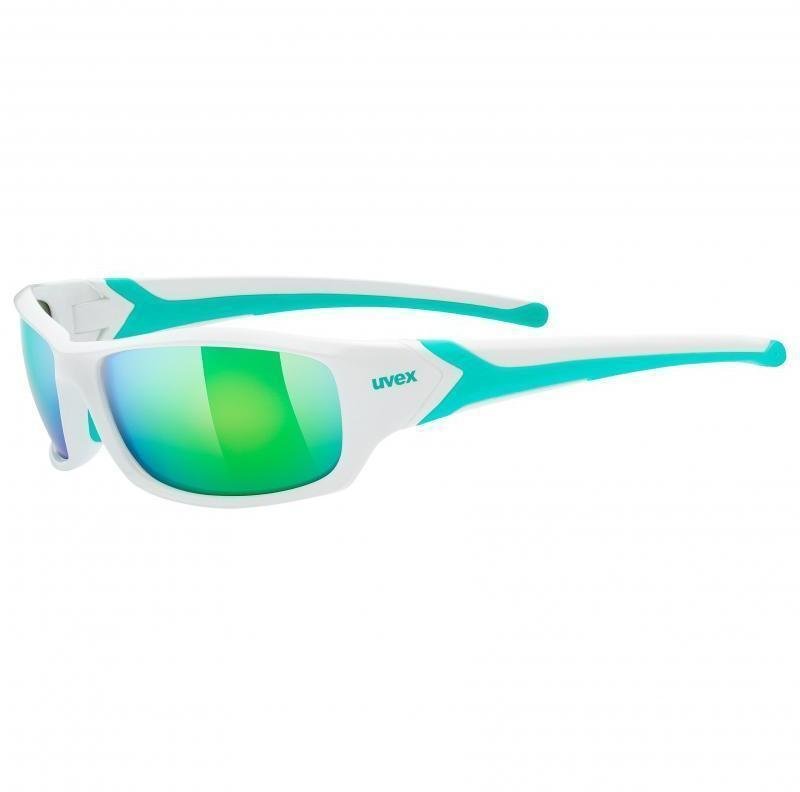 Športové okuliare UVEX Sportstyle 211 White Green S3